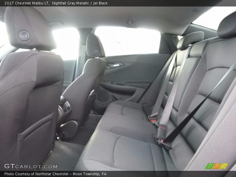 Nightfall Gray Metallic / Jet Black 2017 Chevrolet Malibu LT