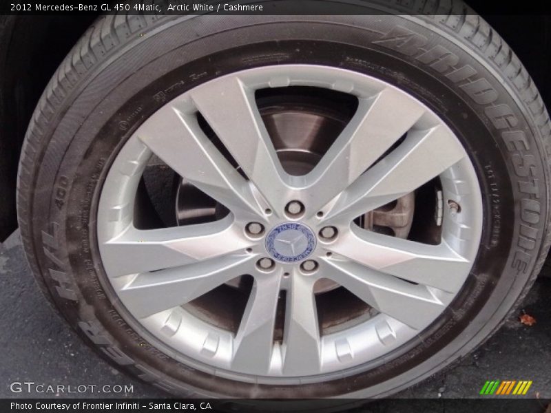 Arctic White / Cashmere 2012 Mercedes-Benz GL 450 4Matic