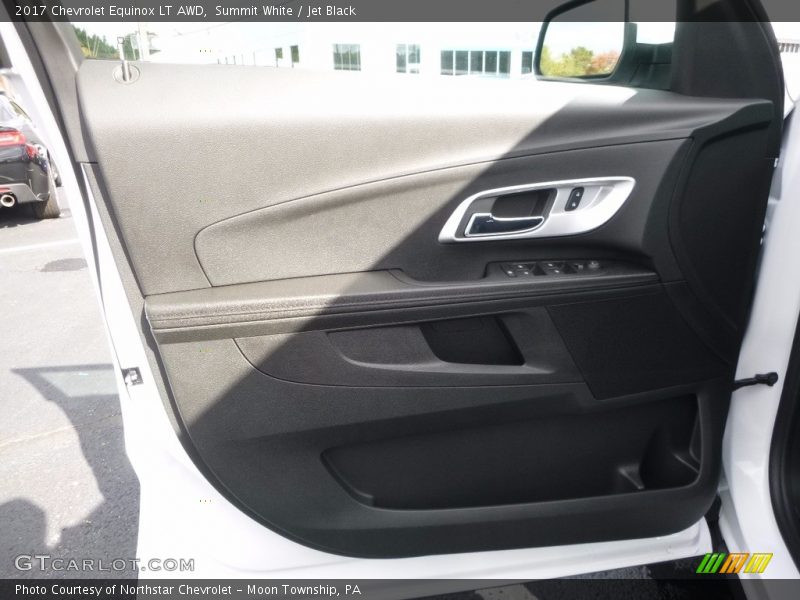 Summit White / Jet Black 2017 Chevrolet Equinox LT AWD