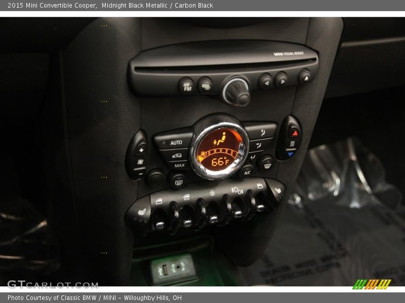 Midnight Black Metallic / Carbon Black 2015 Mini Convertible Cooper