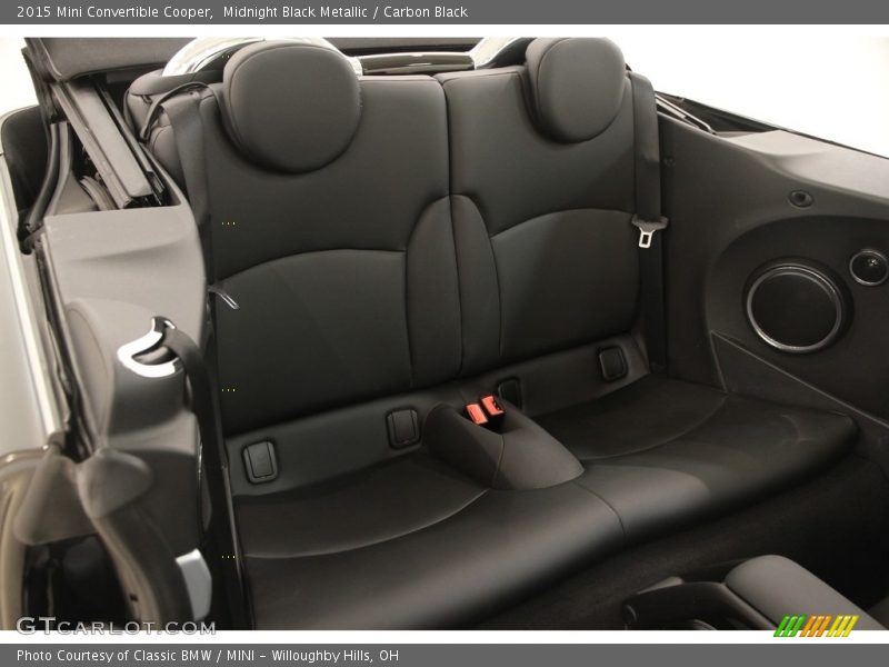 Midnight Black Metallic / Carbon Black 2015 Mini Convertible Cooper