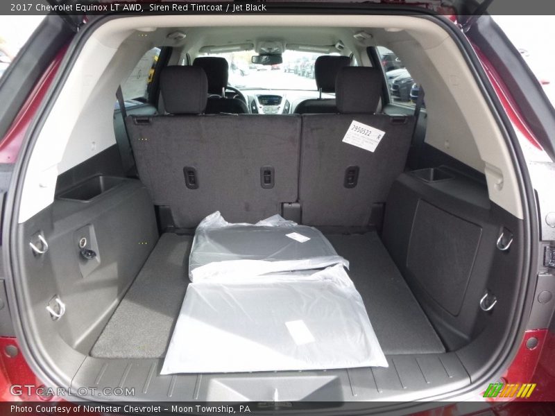 Siren Red Tintcoat / Jet Black 2017 Chevrolet Equinox LT AWD