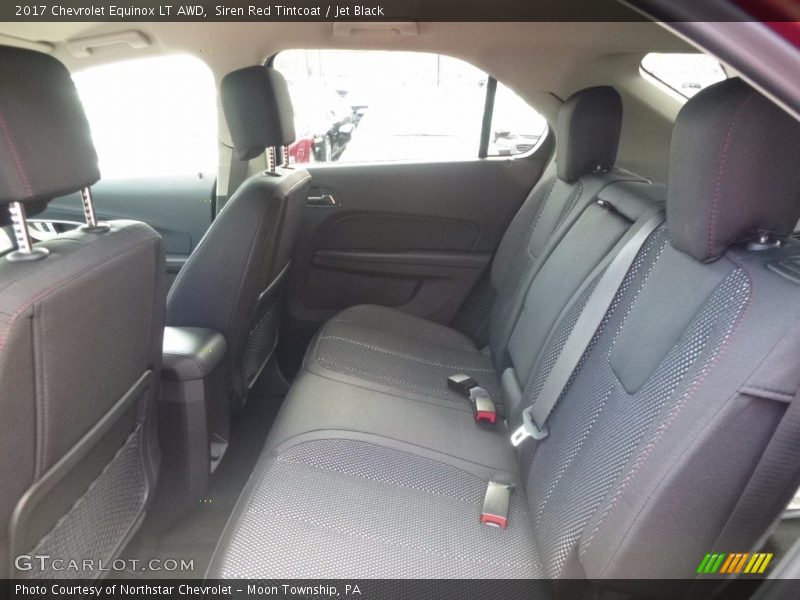 Siren Red Tintcoat / Jet Black 2017 Chevrolet Equinox LT AWD