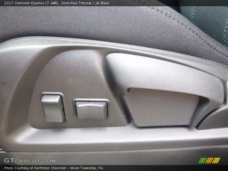 Siren Red Tintcoat / Jet Black 2017 Chevrolet Equinox LT AWD