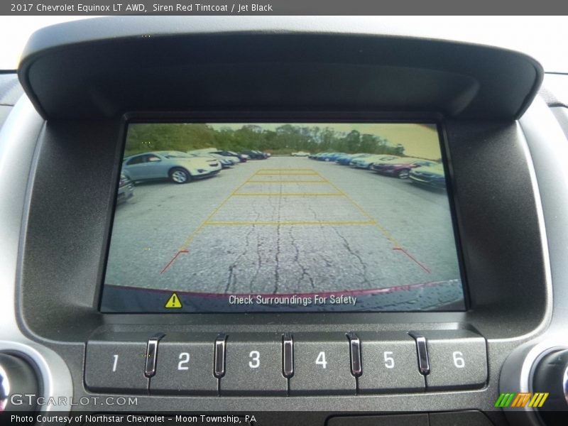 Siren Red Tintcoat / Jet Black 2017 Chevrolet Equinox LT AWD