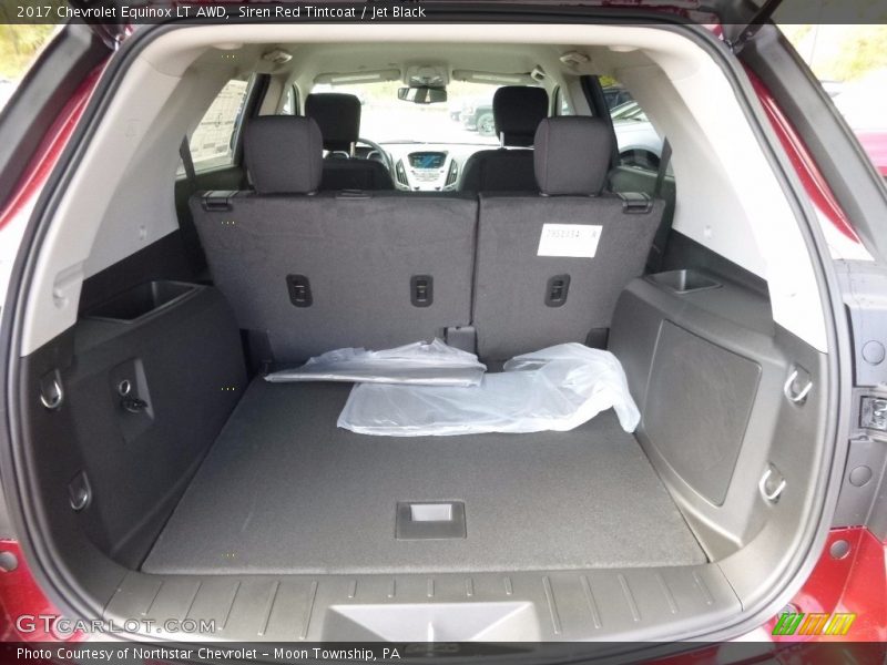 Siren Red Tintcoat / Jet Black 2017 Chevrolet Equinox LT AWD