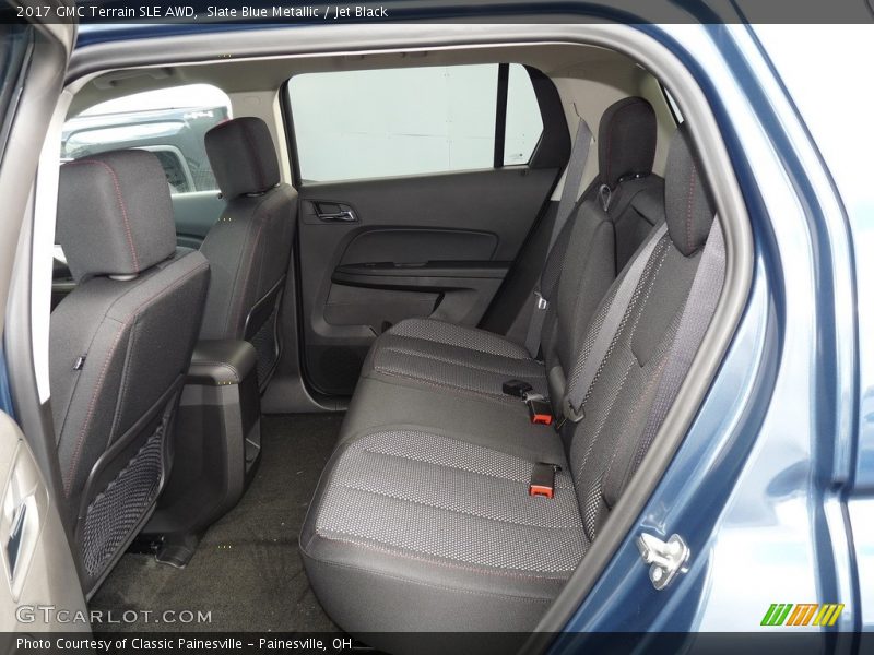 Slate Blue Metallic / Jet Black 2017 GMC Terrain SLE AWD