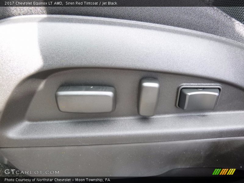 Siren Red Tintcoat / Jet Black 2017 Chevrolet Equinox LT AWD