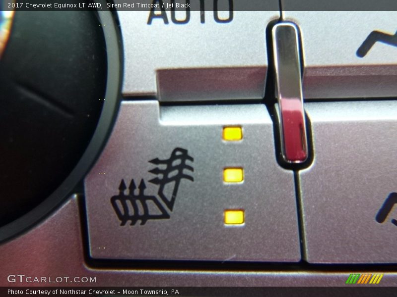 Siren Red Tintcoat / Jet Black 2017 Chevrolet Equinox LT AWD