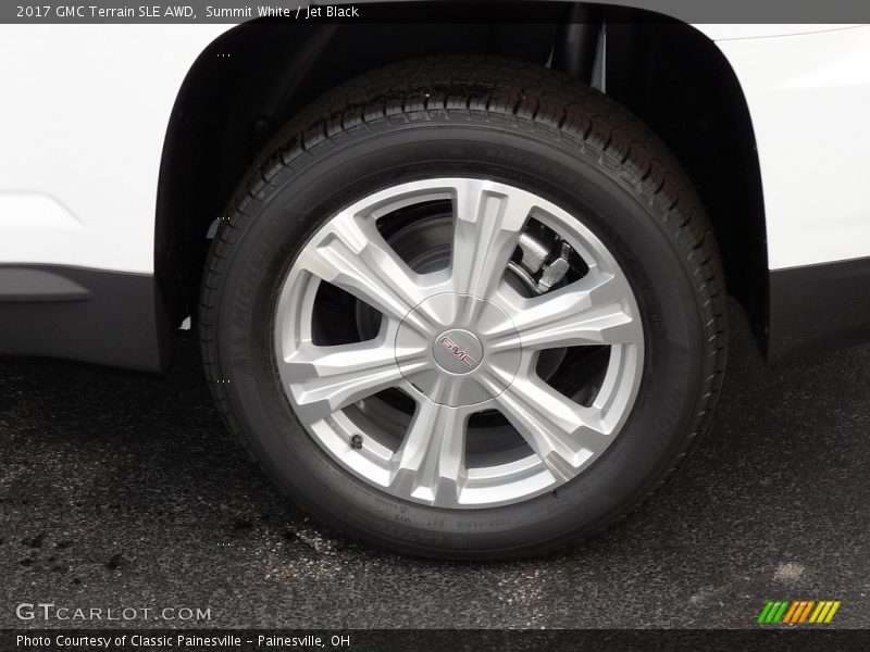 Summit White / Jet Black 2017 GMC Terrain SLE AWD
