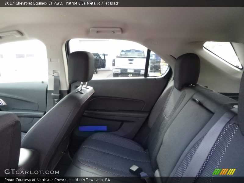 Patriot Blue Metallic / Jet Black 2017 Chevrolet Equinox LT AWD