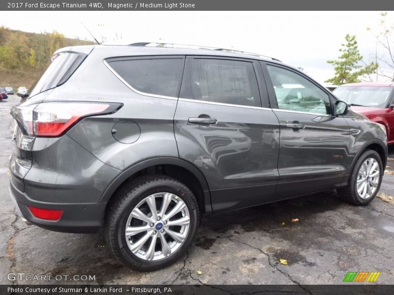 Magnetic / Medium Light Stone 2017 Ford Escape Titanium 4WD