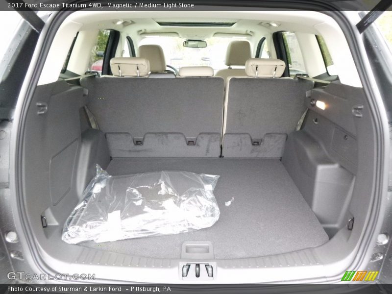 Magnetic / Medium Light Stone 2017 Ford Escape Titanium 4WD