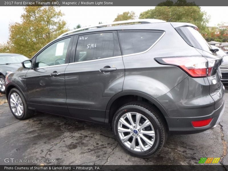 Magnetic / Medium Light Stone 2017 Ford Escape Titanium 4WD