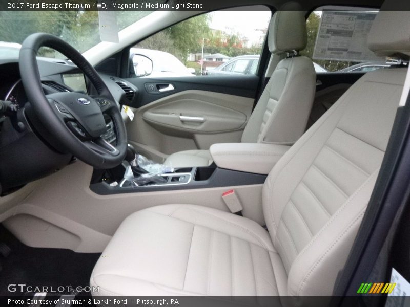 Magnetic / Medium Light Stone 2017 Ford Escape Titanium 4WD