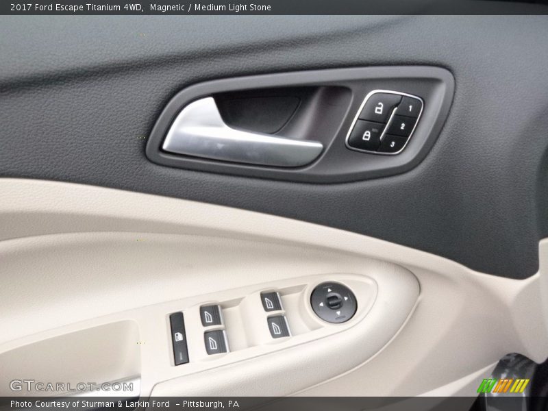 Magnetic / Medium Light Stone 2017 Ford Escape Titanium 4WD