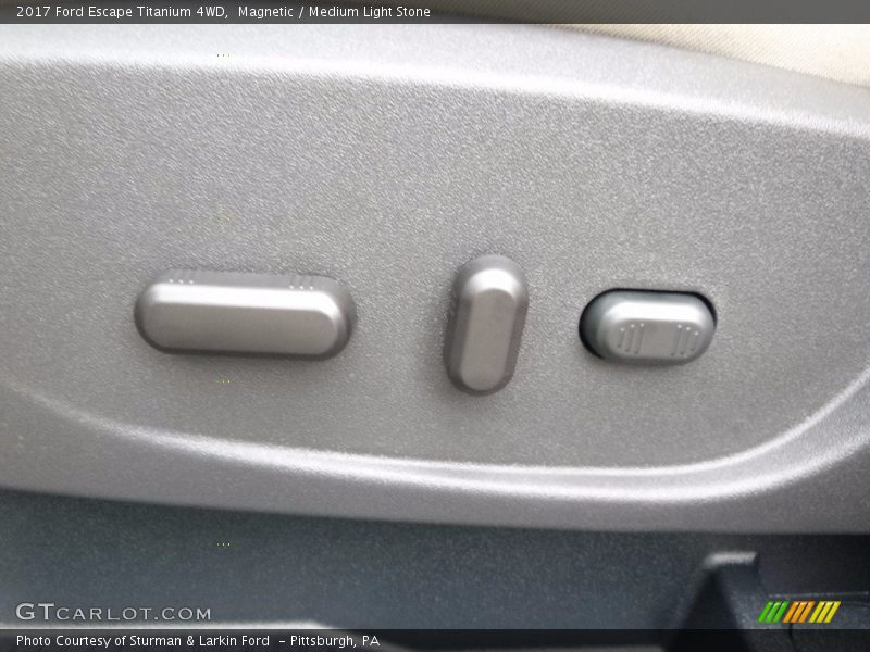 Magnetic / Medium Light Stone 2017 Ford Escape Titanium 4WD