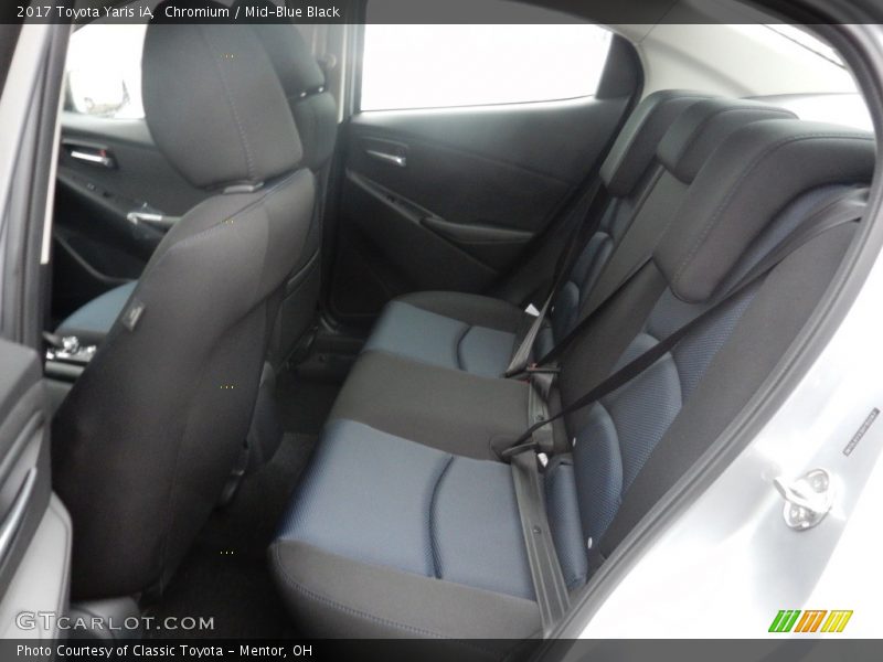 Chromium / Mid-Blue Black 2017 Toyota Yaris iA