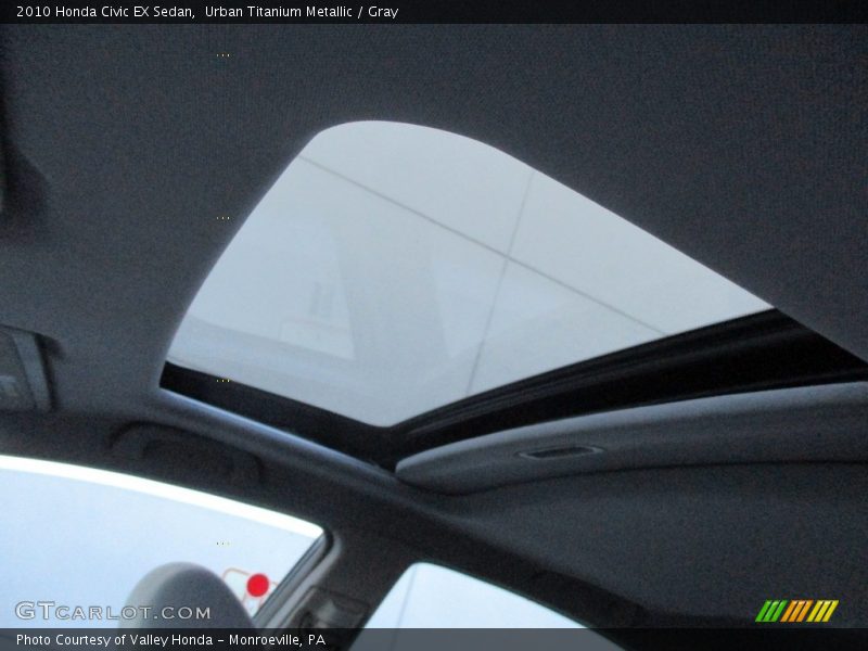 Urban Titanium Metallic / Gray 2010 Honda Civic EX Sedan