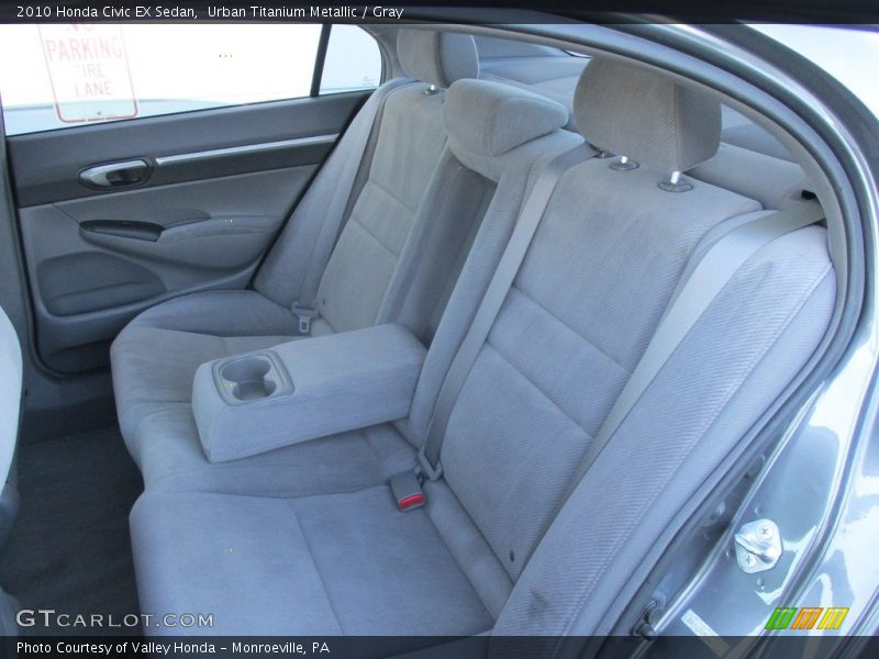 Urban Titanium Metallic / Gray 2010 Honda Civic EX Sedan