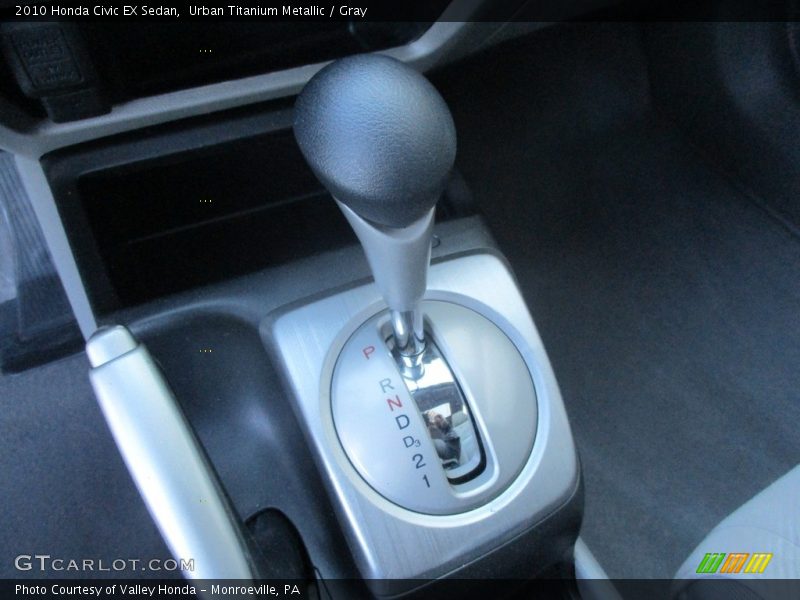 Urban Titanium Metallic / Gray 2010 Honda Civic EX Sedan