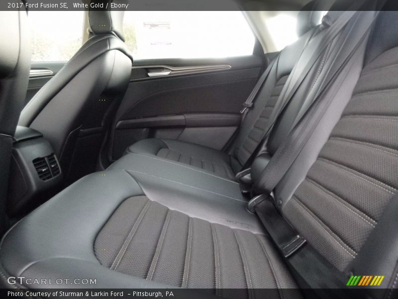 White Gold / Ebony 2017 Ford Fusion SE
