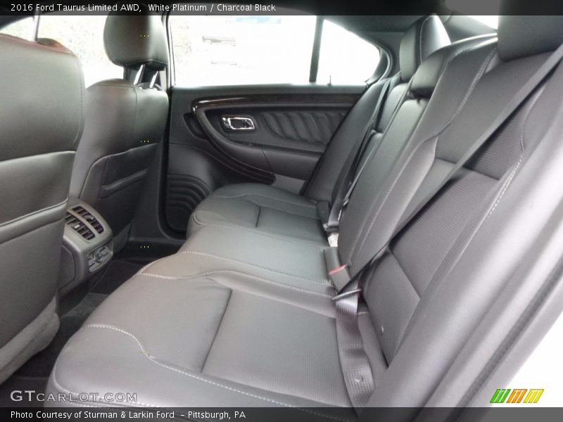 White Platinum / Charcoal Black 2016 Ford Taurus Limited AWD