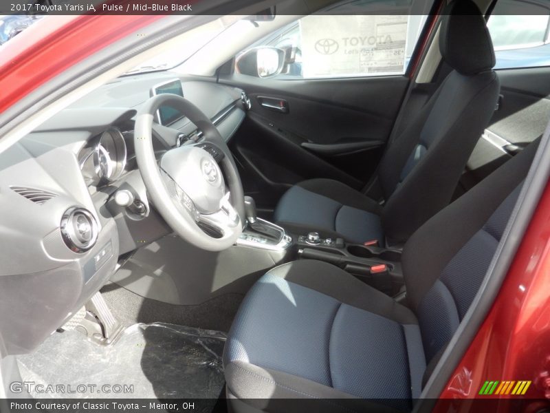 Pulse / Mid-Blue Black 2017 Toyota Yaris iA