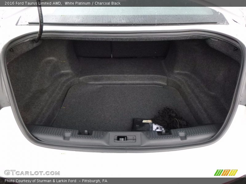 White Platinum / Charcoal Black 2016 Ford Taurus Limited AWD