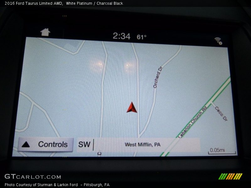 White Platinum / Charcoal Black 2016 Ford Taurus Limited AWD