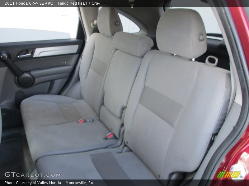 Tango Red Pearl / Gray 2011 Honda CR-V SE 4WD