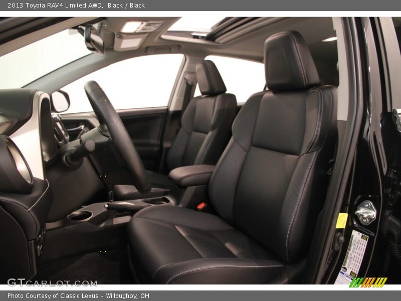 Black / Black 2013 Toyota RAV4 Limited AWD