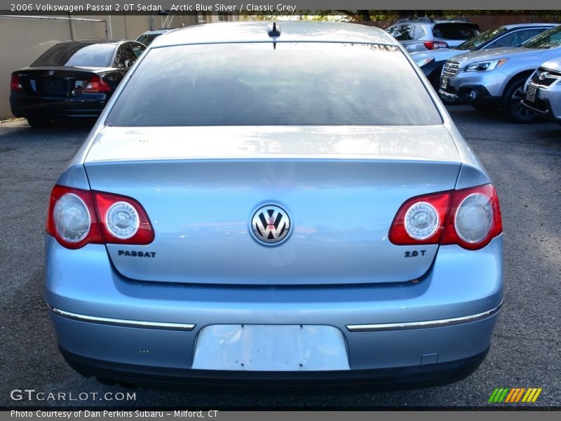 Arctic Blue Silver / Classic Grey 2006 Volkswagen Passat 2.0T Sedan