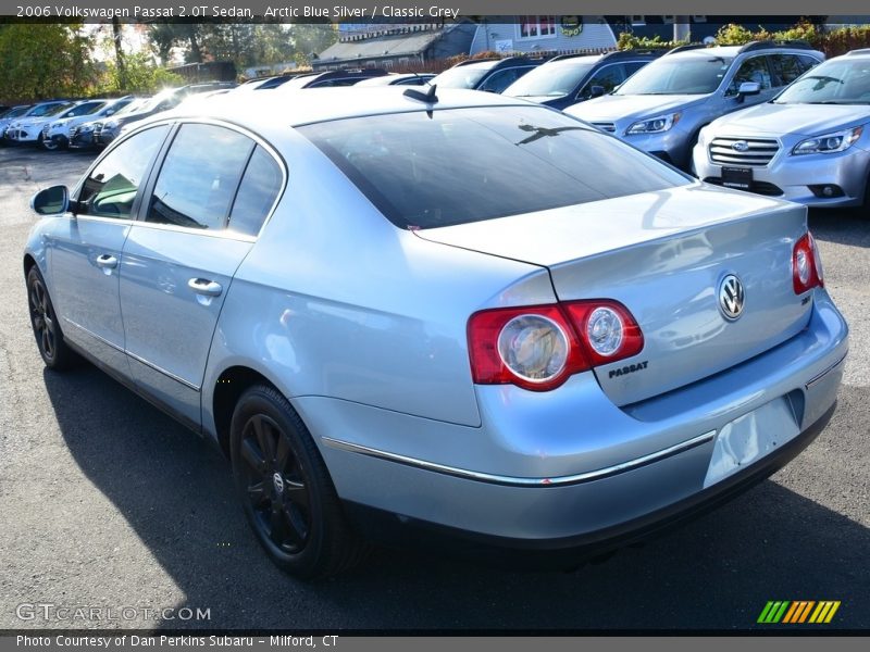 Arctic Blue Silver / Classic Grey 2006 Volkswagen Passat 2.0T Sedan