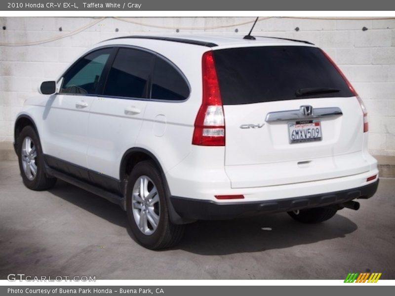 Taffeta White / Gray 2010 Honda CR-V EX-L