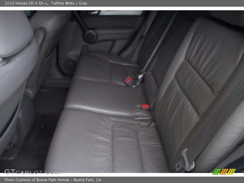 Taffeta White / Gray 2010 Honda CR-V EX-L
