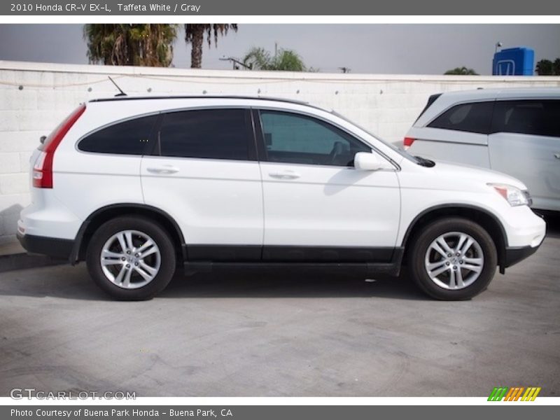 Taffeta White / Gray 2010 Honda CR-V EX-L