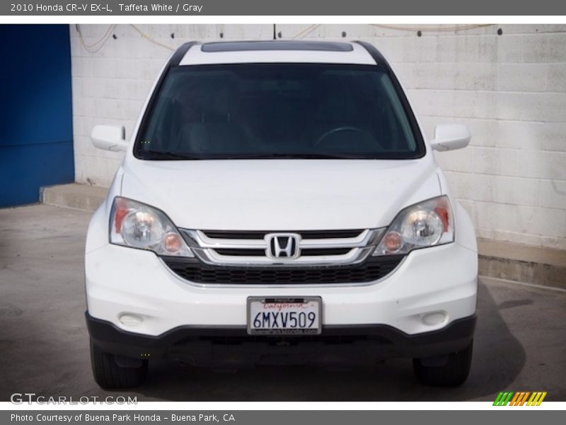 Taffeta White / Gray 2010 Honda CR-V EX-L