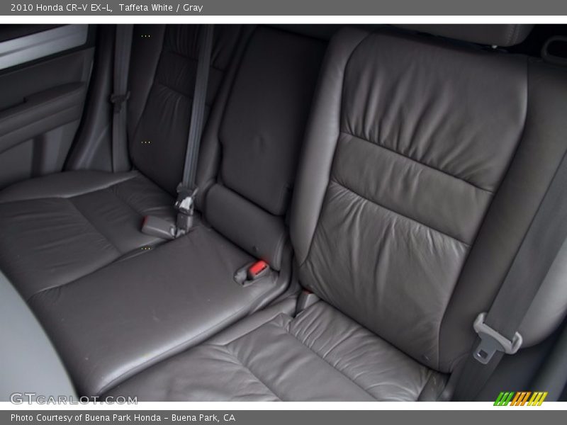 Taffeta White / Gray 2010 Honda CR-V EX-L