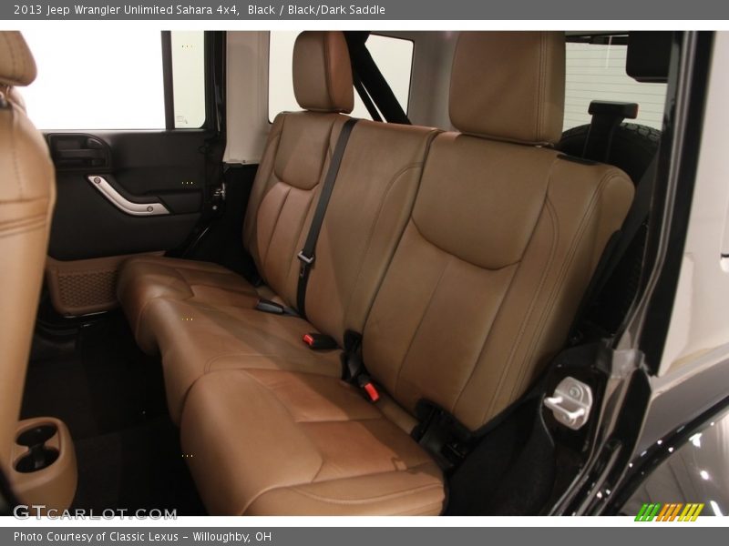 Black / Black/Dark Saddle 2013 Jeep Wrangler Unlimited Sahara 4x4