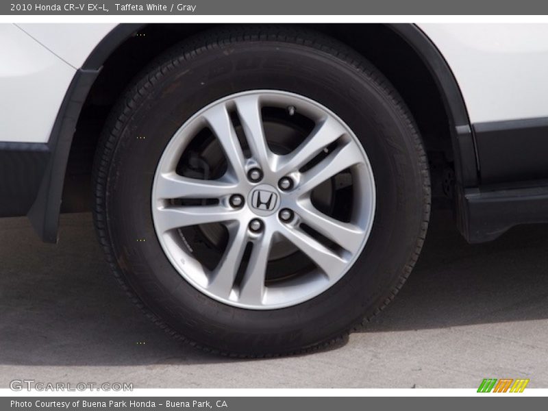 Taffeta White / Gray 2010 Honda CR-V EX-L