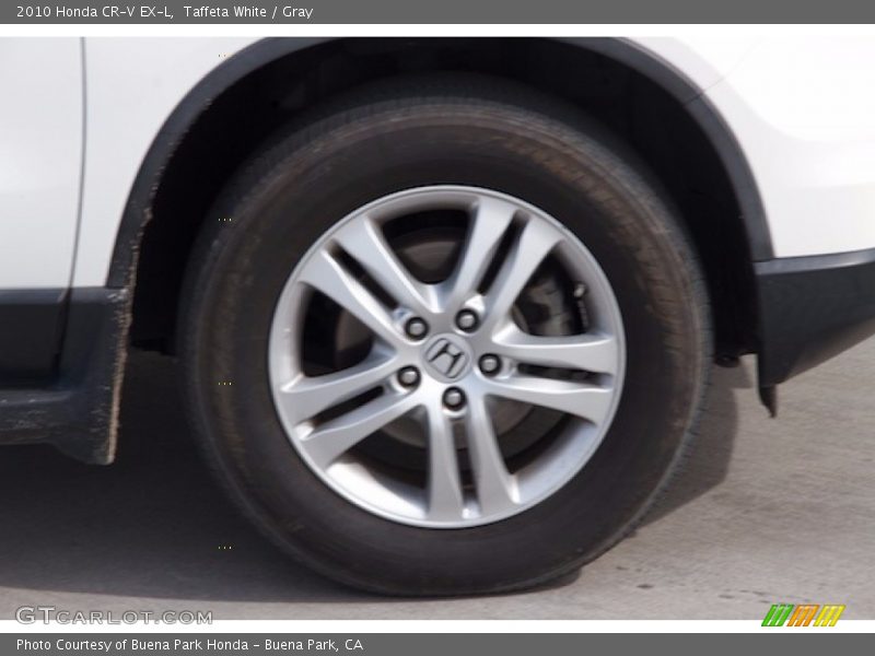 Taffeta White / Gray 2010 Honda CR-V EX-L