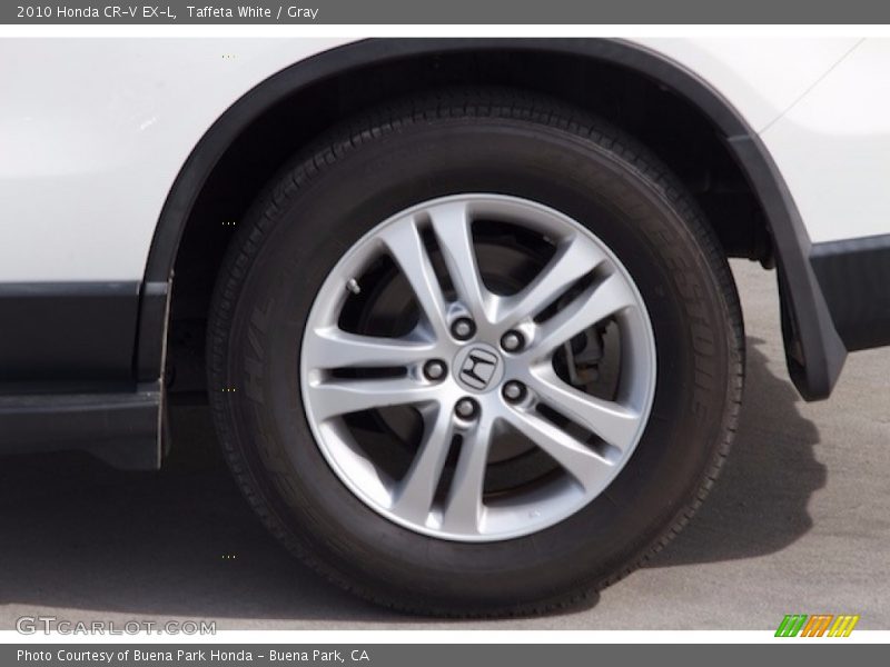 Taffeta White / Gray 2010 Honda CR-V EX-L