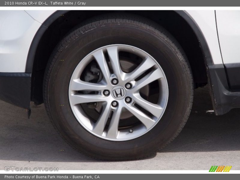 Taffeta White / Gray 2010 Honda CR-V EX-L