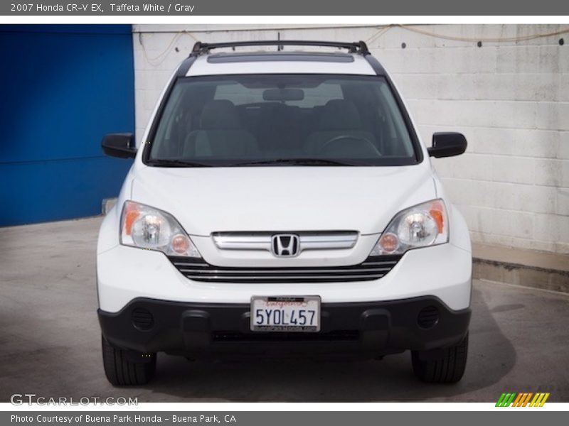 Taffeta White / Gray 2007 Honda CR-V EX