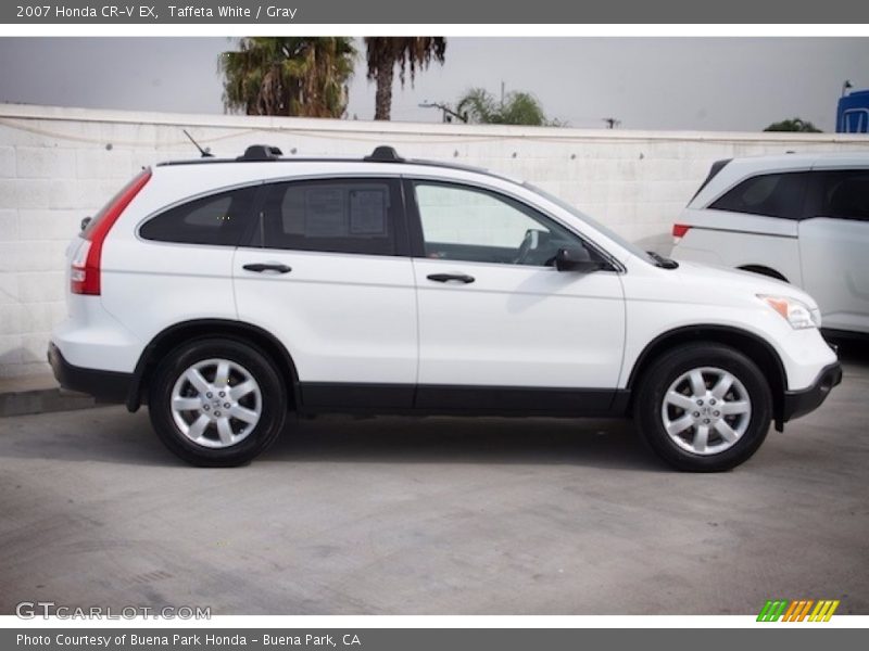 Taffeta White / Gray 2007 Honda CR-V EX