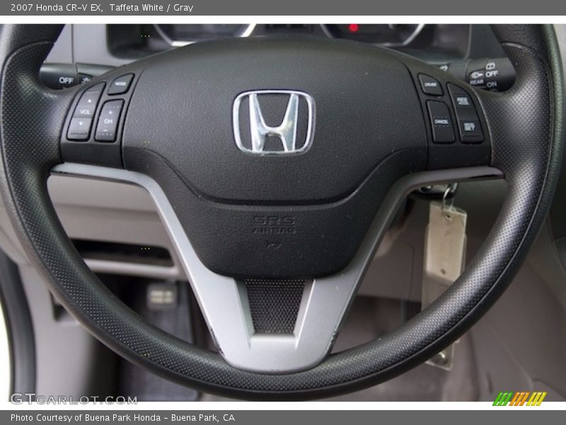 Taffeta White / Gray 2007 Honda CR-V EX