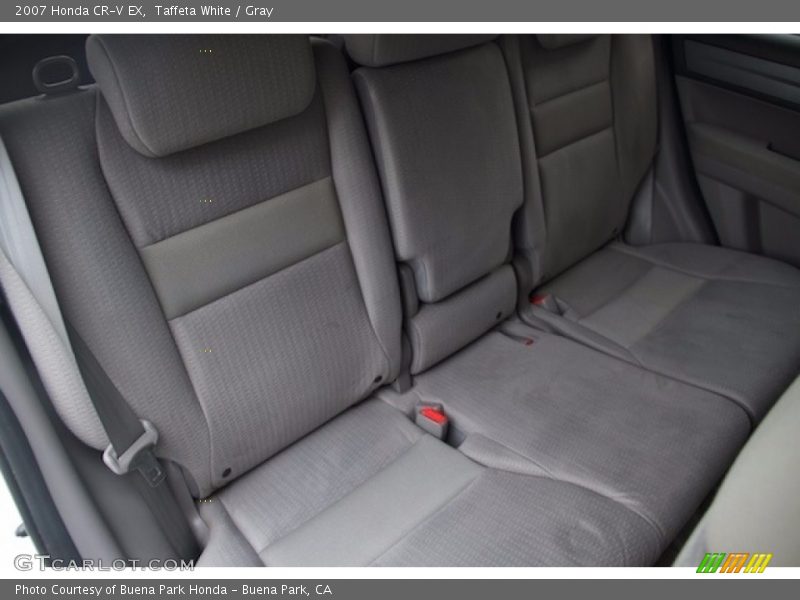 Taffeta White / Gray 2007 Honda CR-V EX