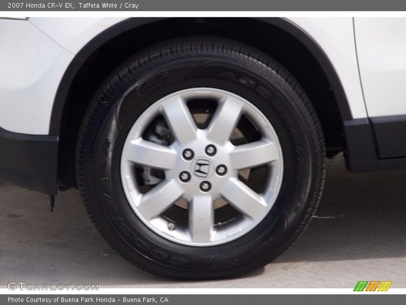 Taffeta White / Gray 2007 Honda CR-V EX