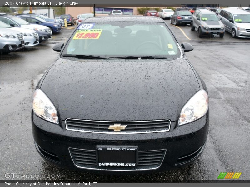 Black / Gray 2007 Chevrolet Impala LT